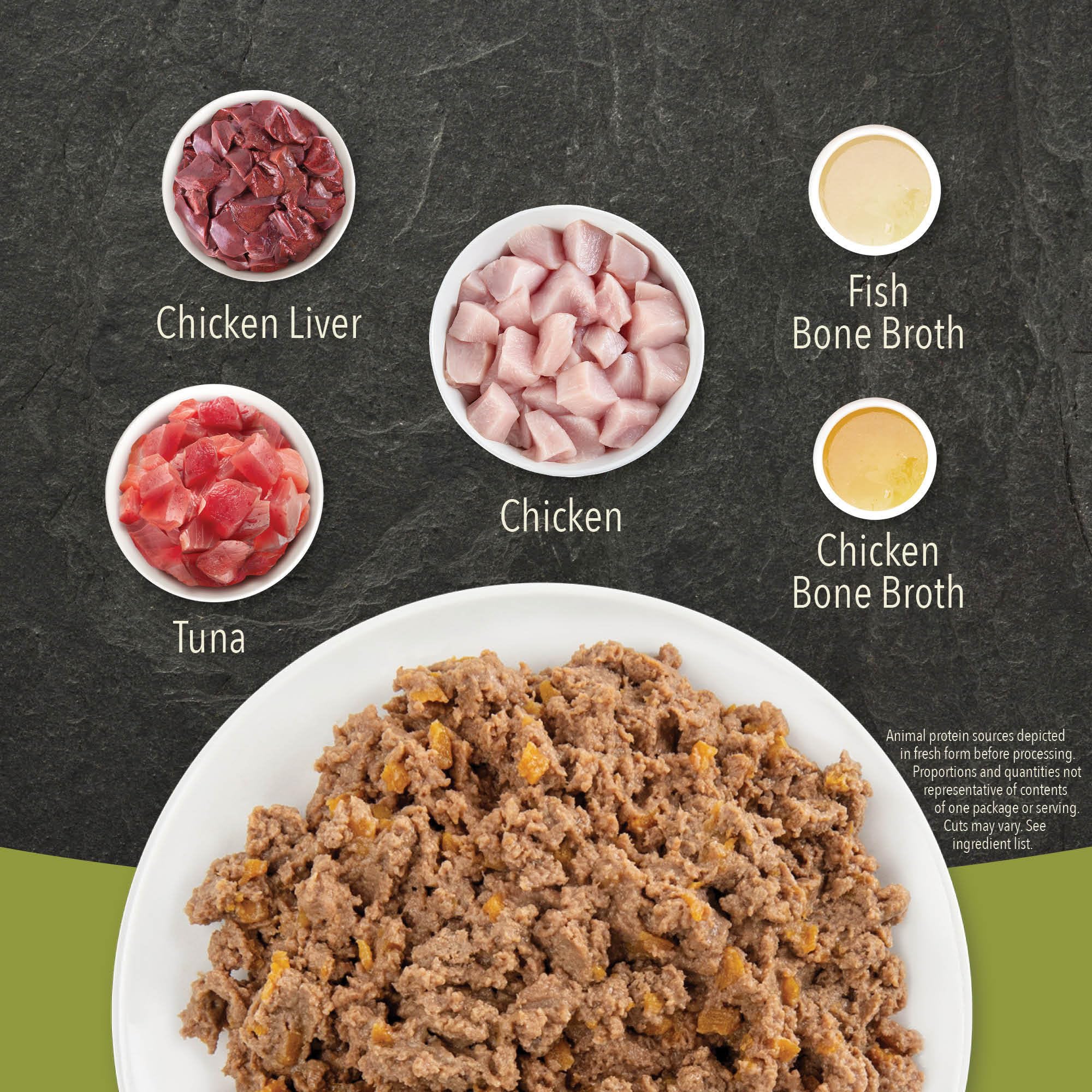 ACANA Premium Pate Kitten can label closeup reveals grain-free formula