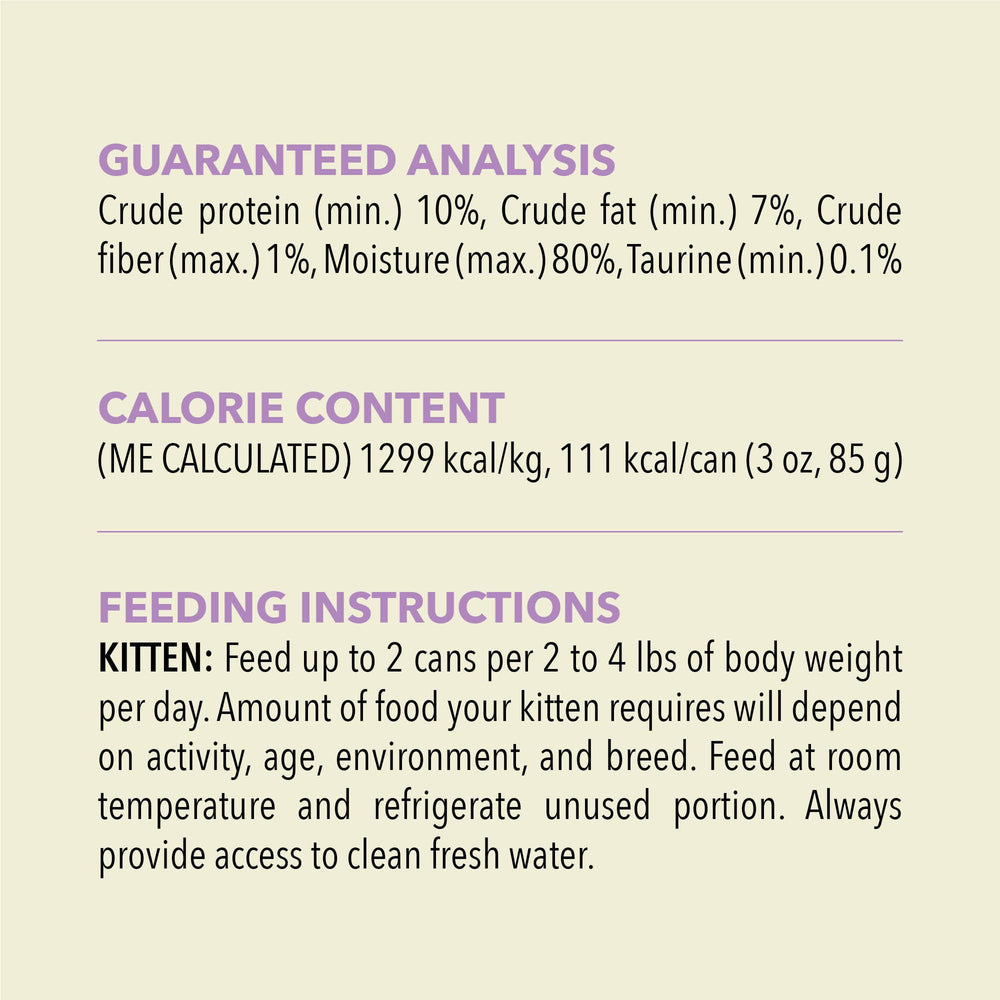 ACANA Premium Pate Kitten texture closeup shows smooth pate for kitten palate