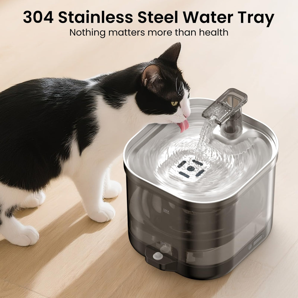 Accokids cat water fountain multi-cat use supports households with several cats