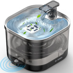 Accokids wireless cat fountain cordless setup for flexible placement.