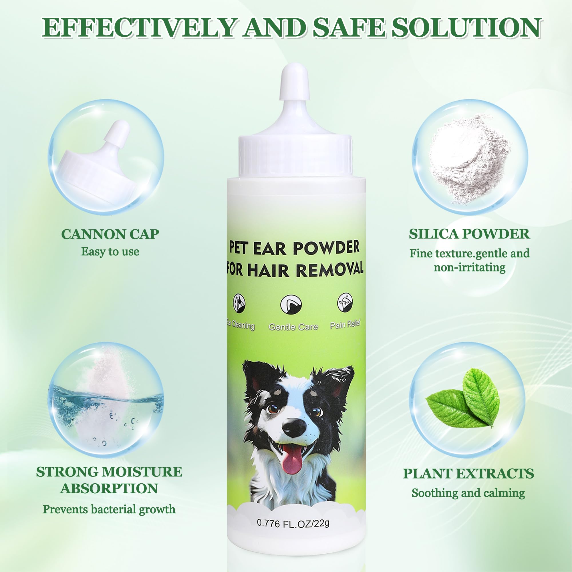 Accyoiu dog ear clippers set shows reliable trimming for paws and ears.