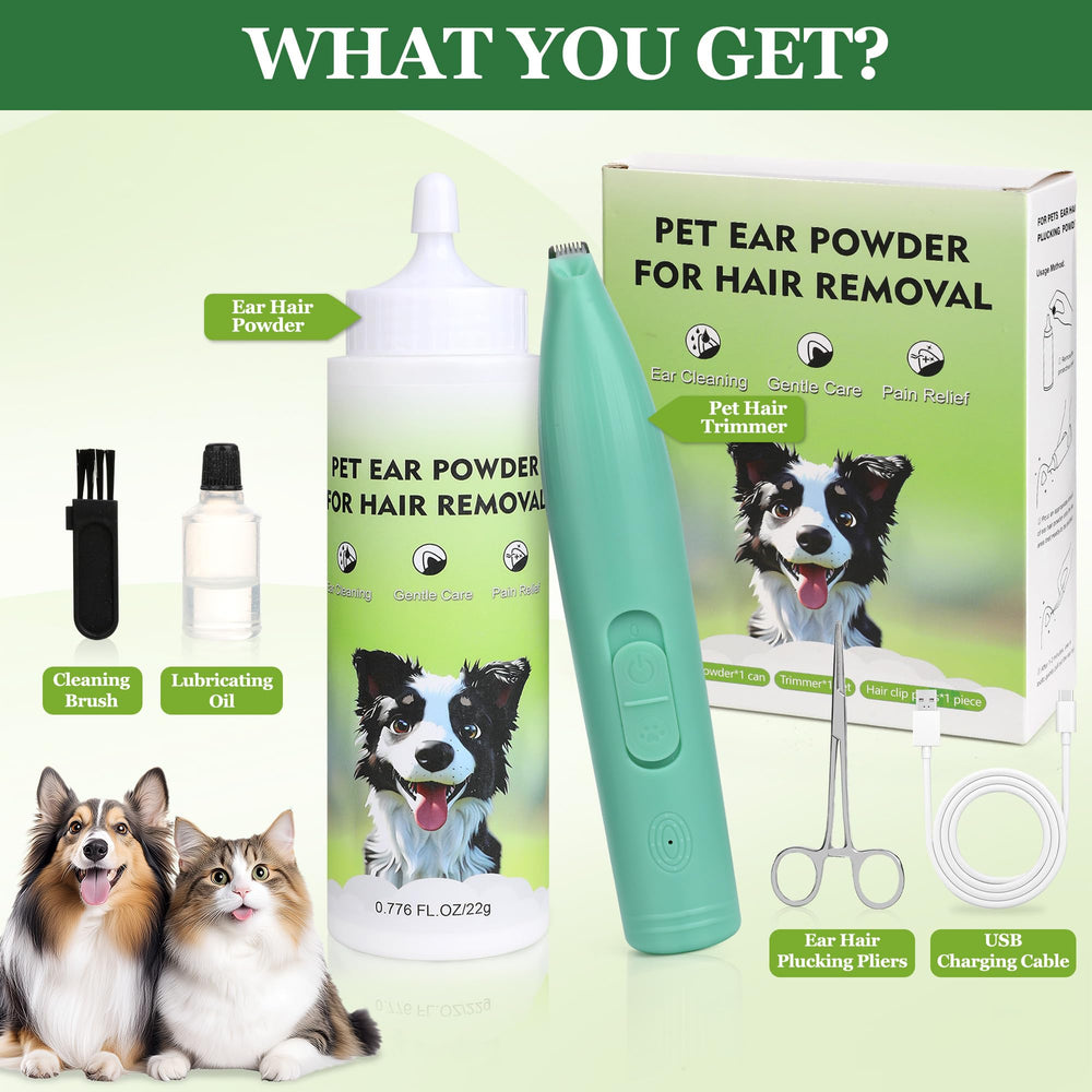 Accyoiu dog ear odor elimination focus suggests fresher-feeling ears.