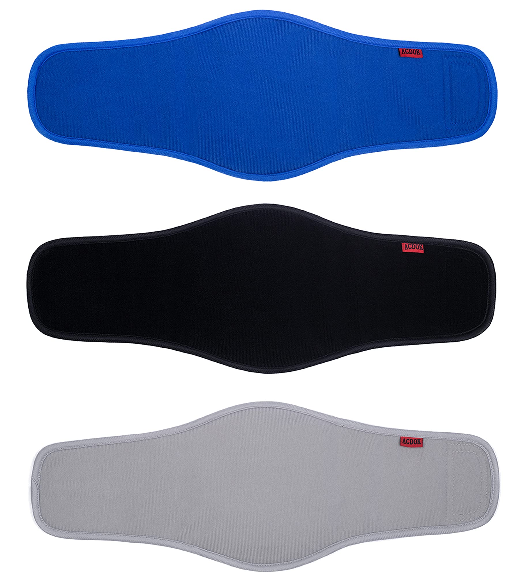 ACDOK dog diapers male pack3 front view reduces accidents and keeps dogs comfortable.
