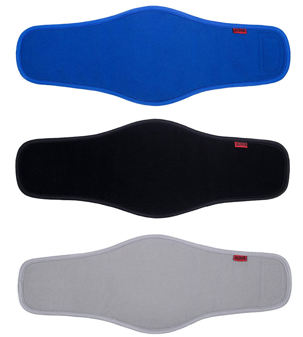 ACDOK dog diapers male pack3 front view reduces accidents and keeps dogs comfortable.