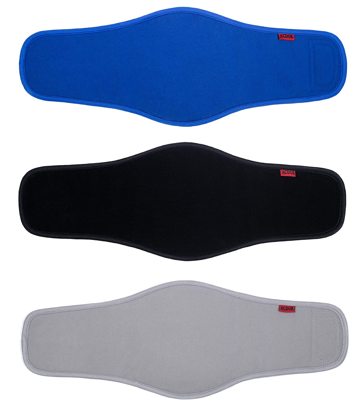 ACDOK dog diapers male pack3 front view reduces accidents and keeps dogs comfortable.