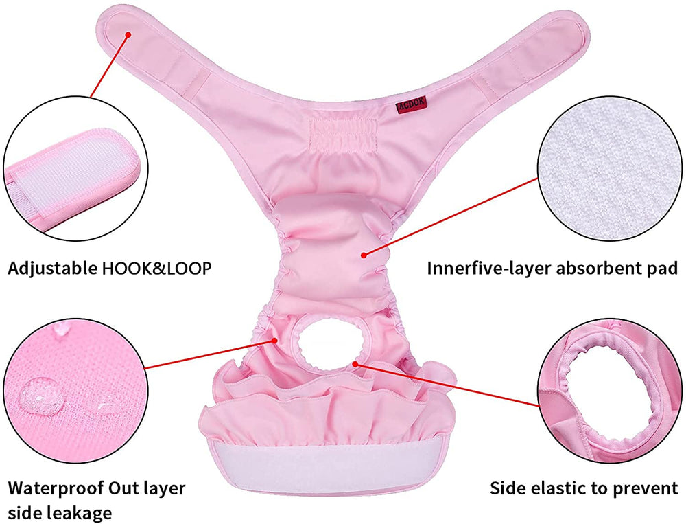 ACDOK elastic edges ensure a snug, safe fit during daily activity