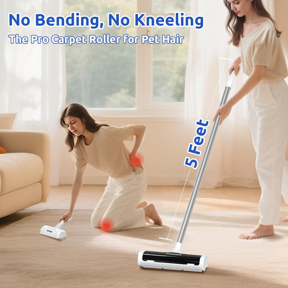 ACE2ACE A3 Pro adjustable five-foot handle lets you clean while standing