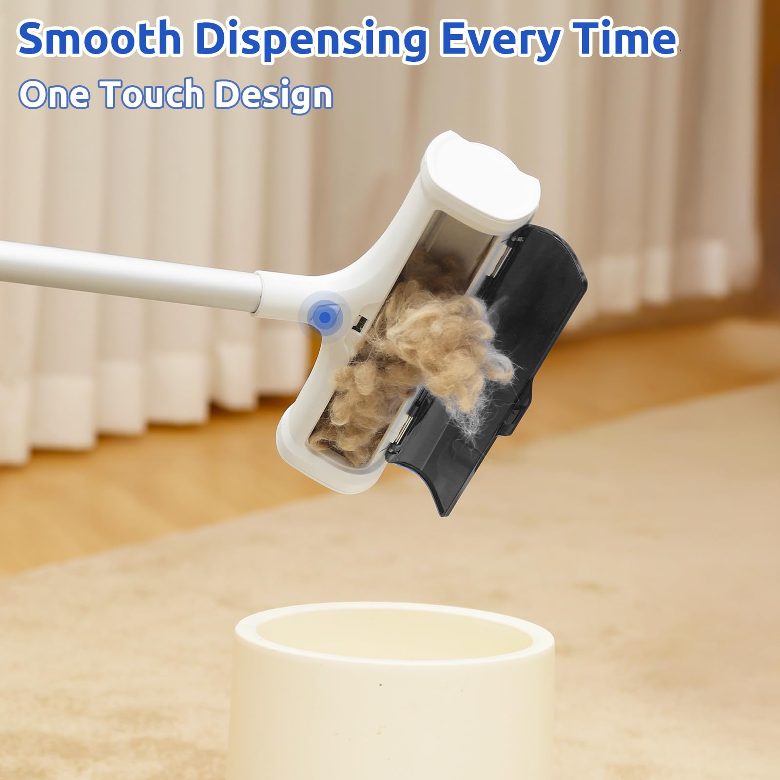 ACE2ACE A3 Pro 5-feet handle enables ergonomic, no-bend cleaning