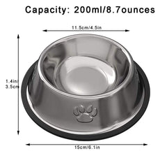ACEONE anti-slip bottom keeps bowls steady for calm meals.