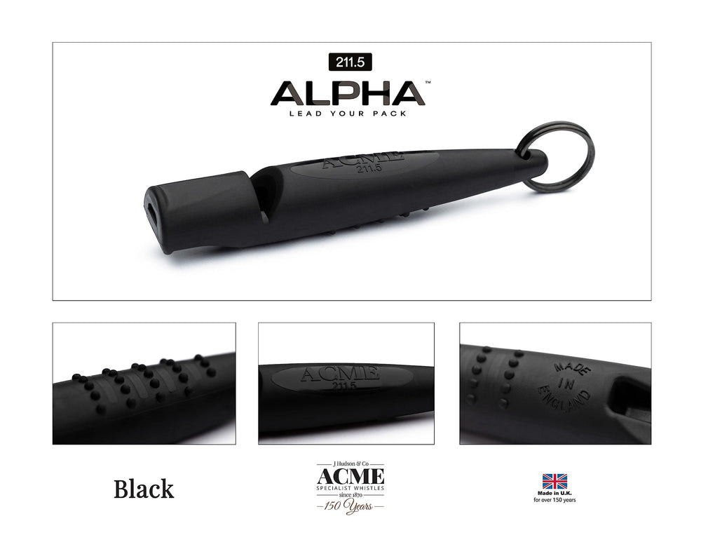 ACME Alpha 211.5 ergonomic grip highlights comfortable mouthfeel for extended sessions.
