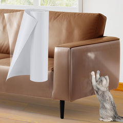 Acostop leather sofa protector roll shows transparent scratch shield