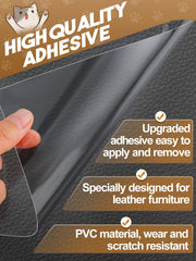 Acostop thick PVC construction provides durable cat-scratch defense