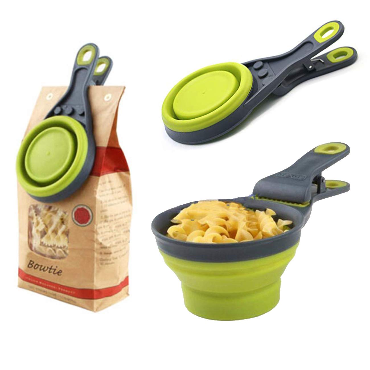 Acronde collapsible pet scoop half-cup 118ml for small portions on the go