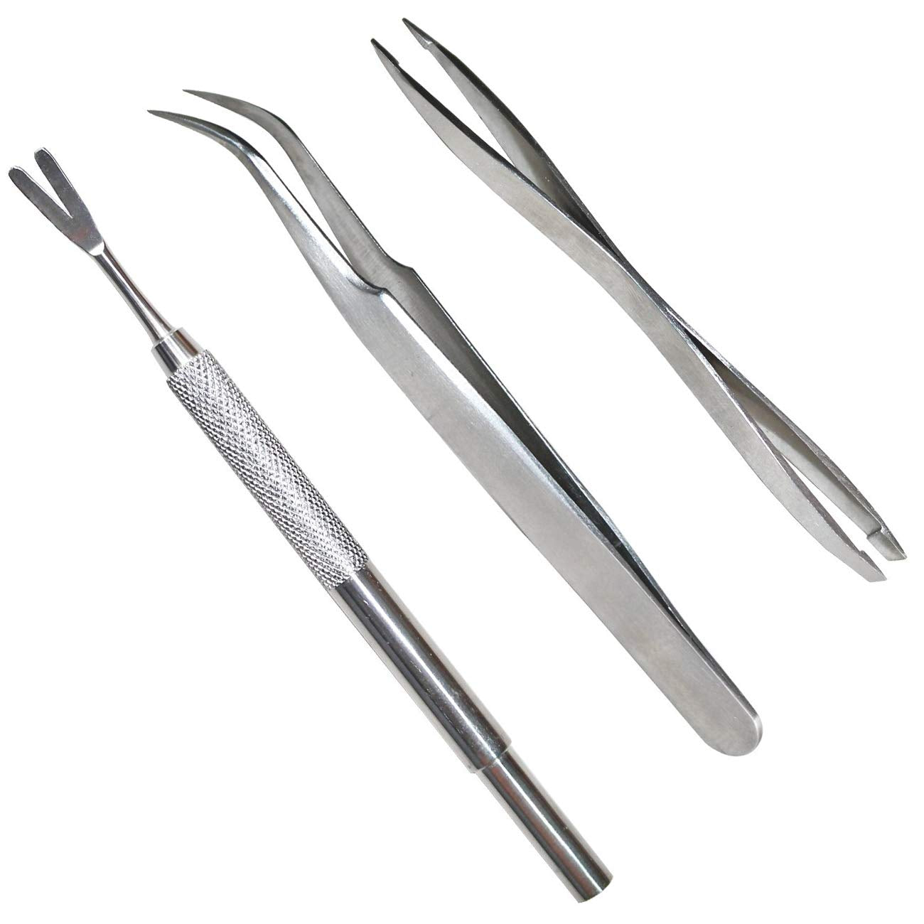Acronde tick remover kit three-piece laid out for easy tick removal