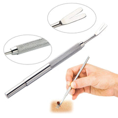 Acronde ultra-fine-tip tweezer for tiny ticks with precise handling