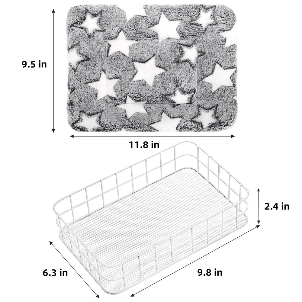 Acshio rat cage hammock setup shows versatile nesting option for enrichment.