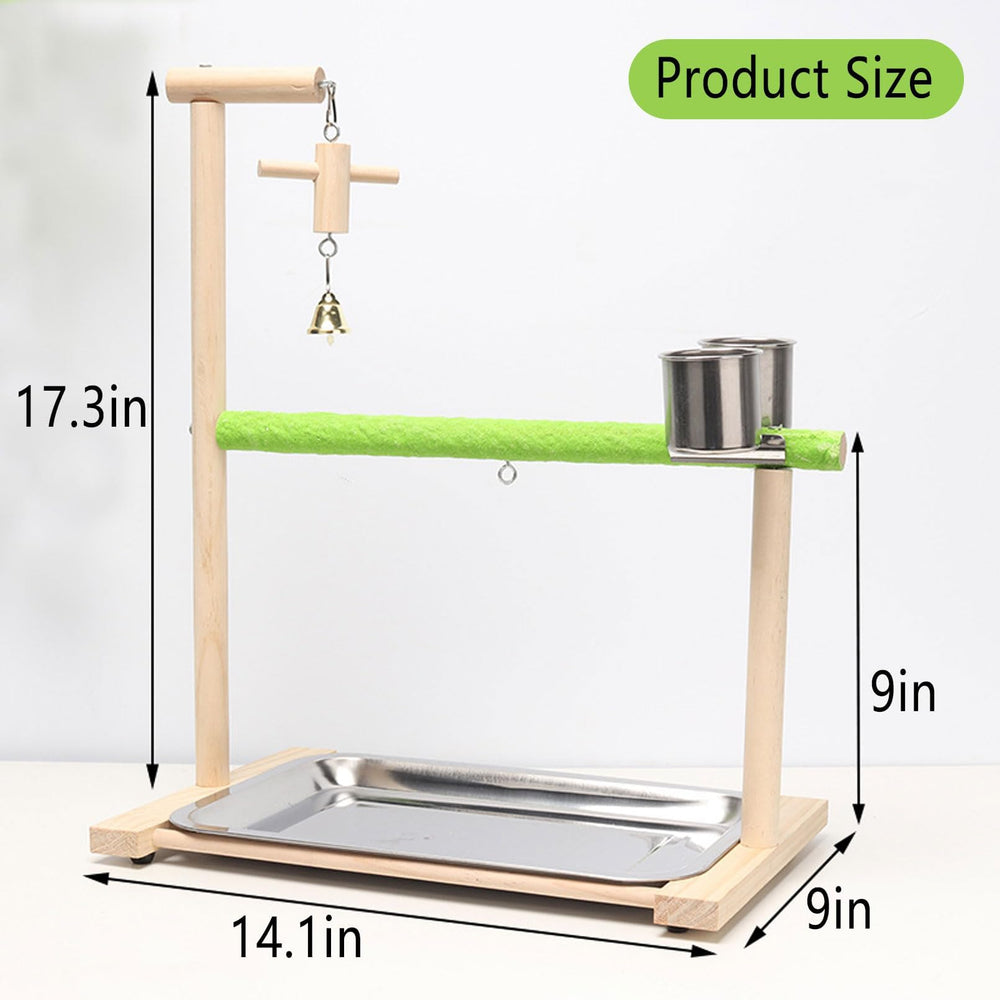 Acsist Bird Playground portable design lets you move it around easily.