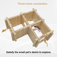 Acsist hideout with inlaid assembly; safe, glue-free setup.