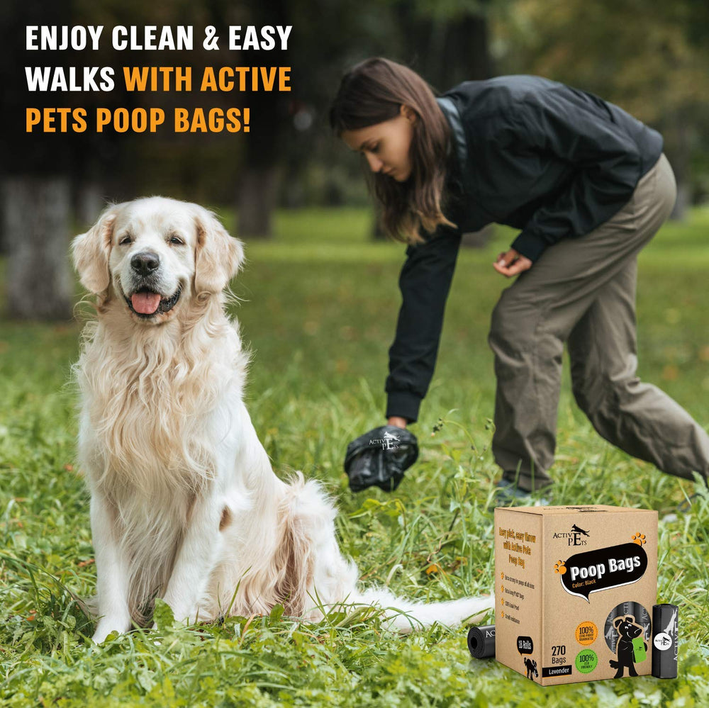 Active Pets rolls with 15 bags each offer convenient, cost-effective cleanup