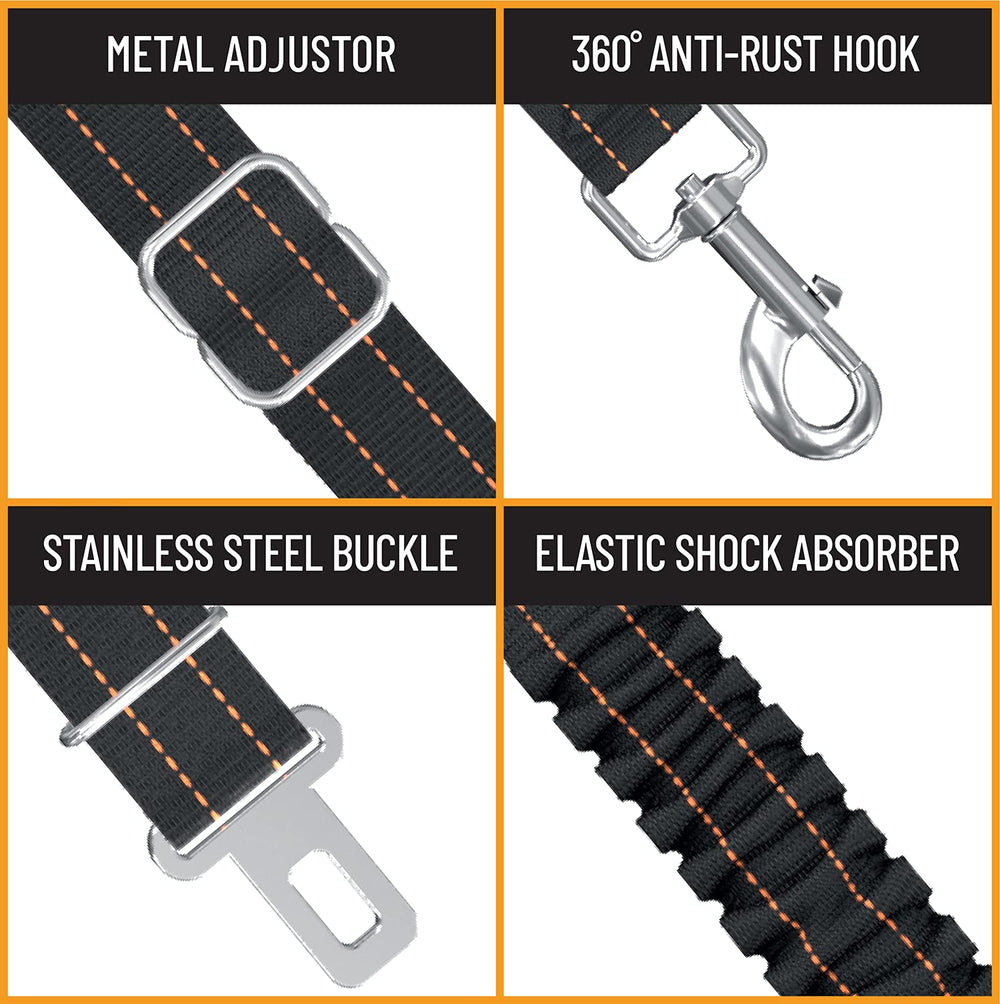 Active Pets stainless hardware and double stitching enhance long-term durability