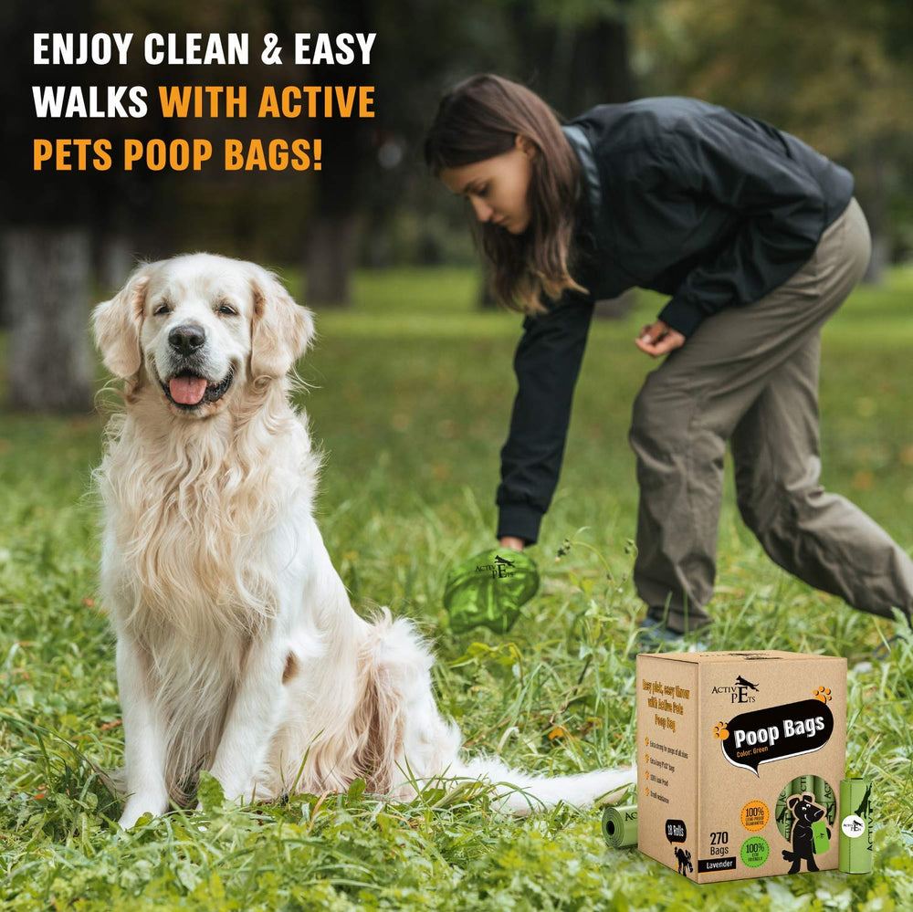 Active Pets eco friendly packaging supports sustainable pet cleanup.
