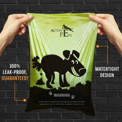 Active Pets leak-proof dog waste bags prevent leaks on busy park routes.