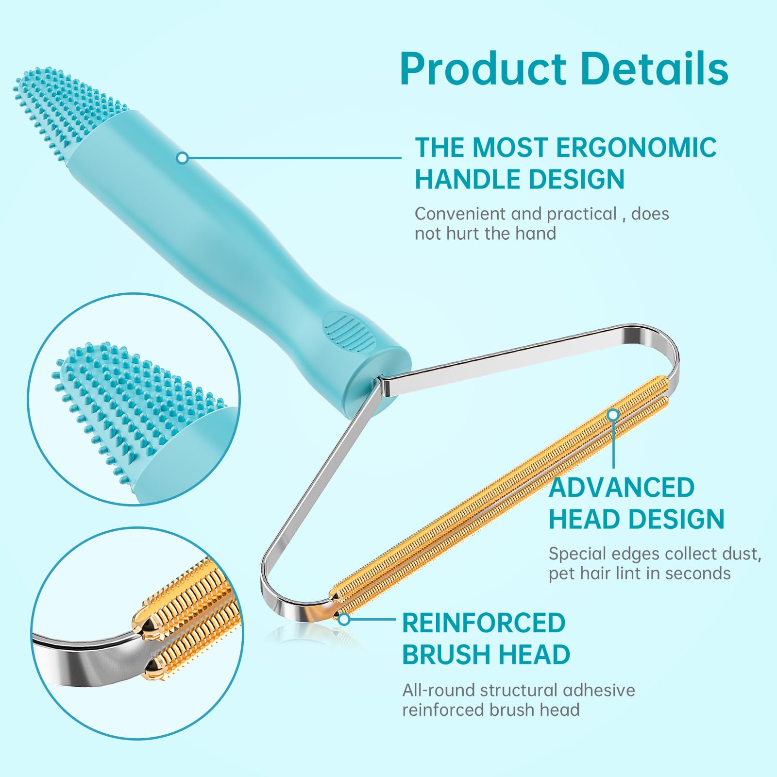 ACUDSA Pet Hair Remover for car mat keeps interiors neat