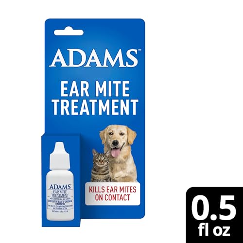 ADAMS Ear Mite Treatment bottle 0.5 fl oz