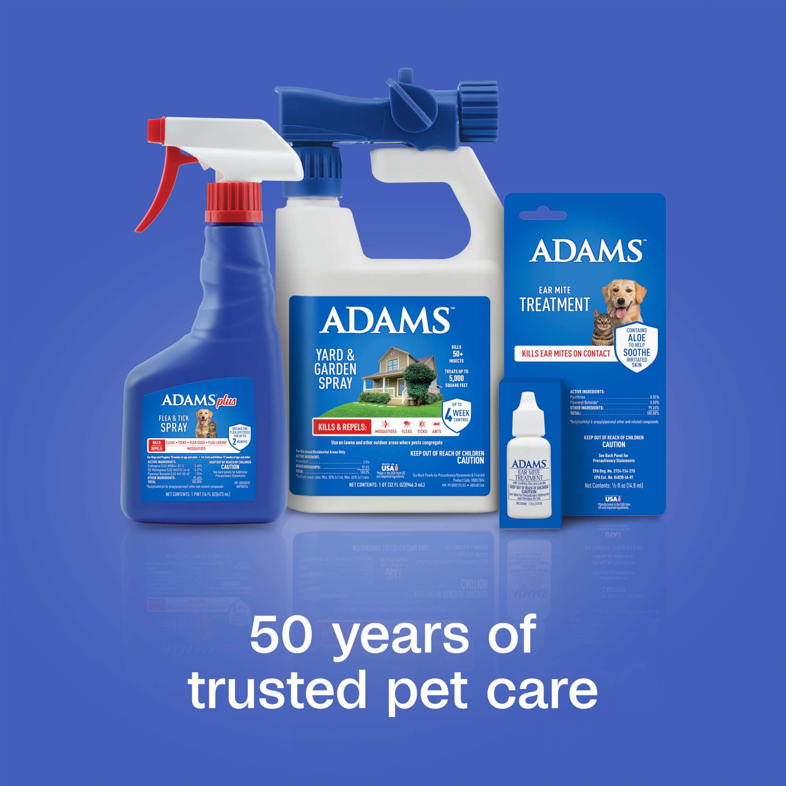 ADAMS Ear Mite Treatment easy-to-use applicator
