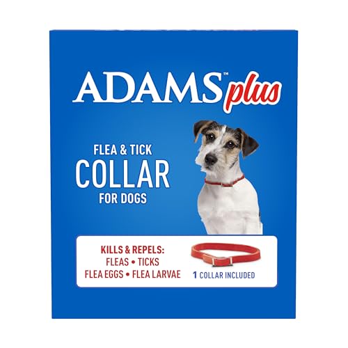 ADAMS Plus extended-release collar stays effective in wet conditions
