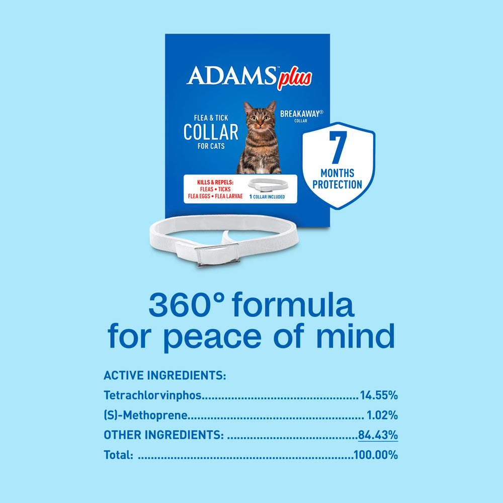 ADAMS Plus packaging highlighting long-lasting protection