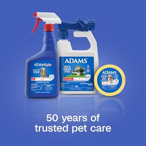 ADAMS Plus Flea and Tick Spray provides outdoor mosquito repellent in play areas.
