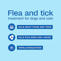 ADAMS Plus Flea and Tick Spray trigger bottle shown for easy application.