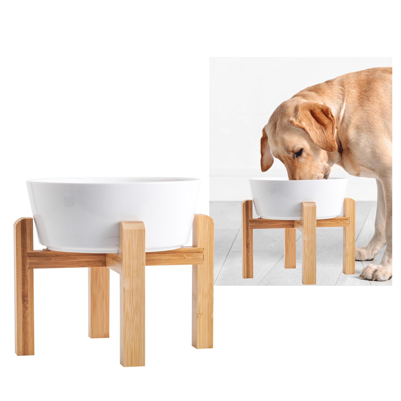 Addggo heavy-duty stand prevents tipping and keeps meals mess-free.