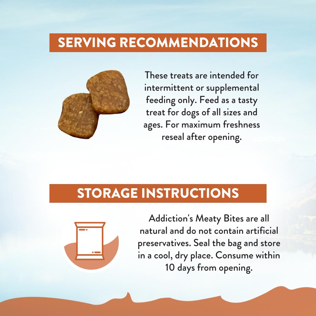 Addiction Meaty Bites coconut oil superfood icon highlighting digestive support.