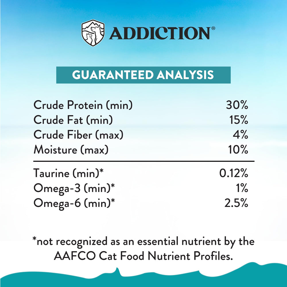 Addiction Salmon Bleu image focusing on coat health benefits from omega-3