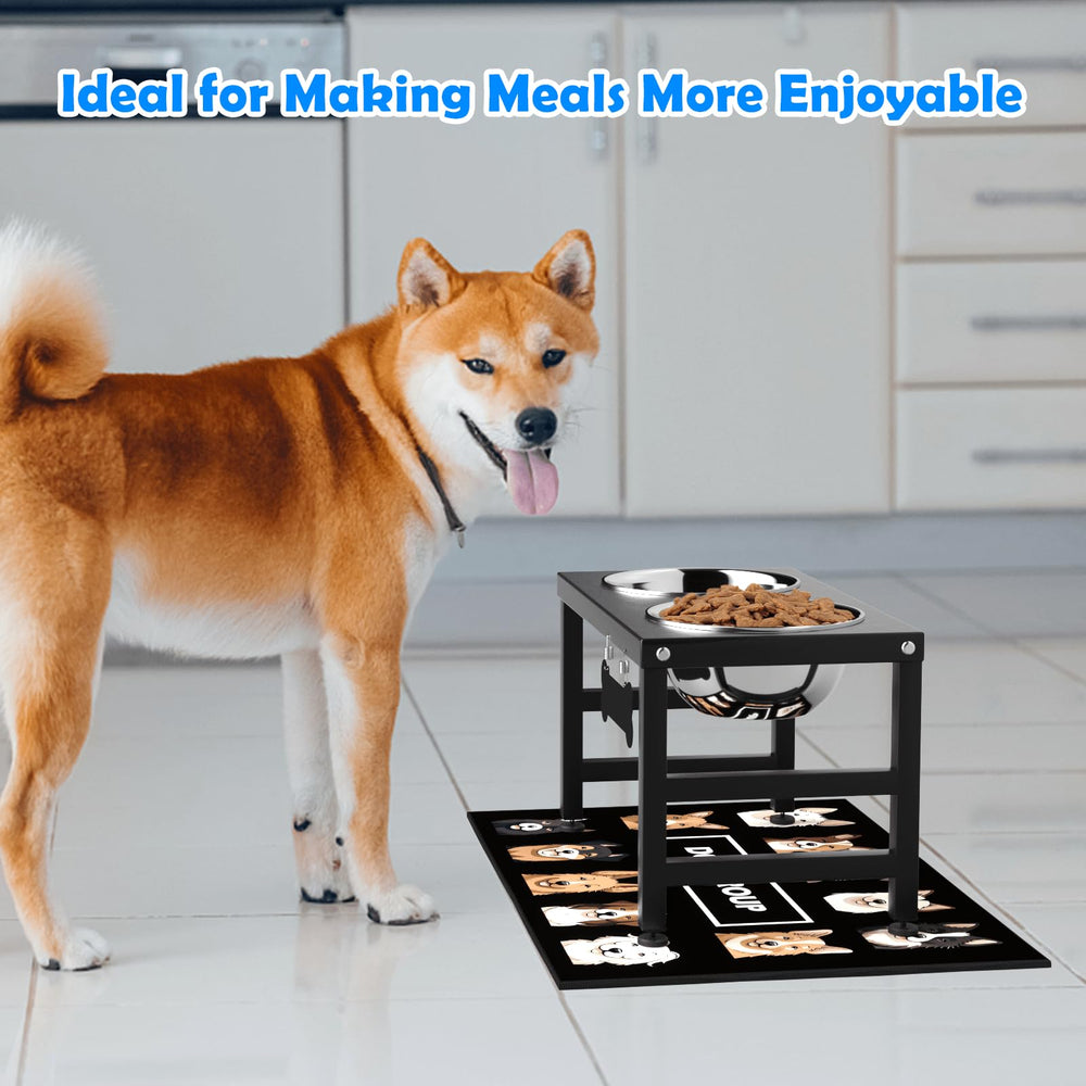 ADENGL customer-service-support dog bowl conveys helpful after-purchase assistance