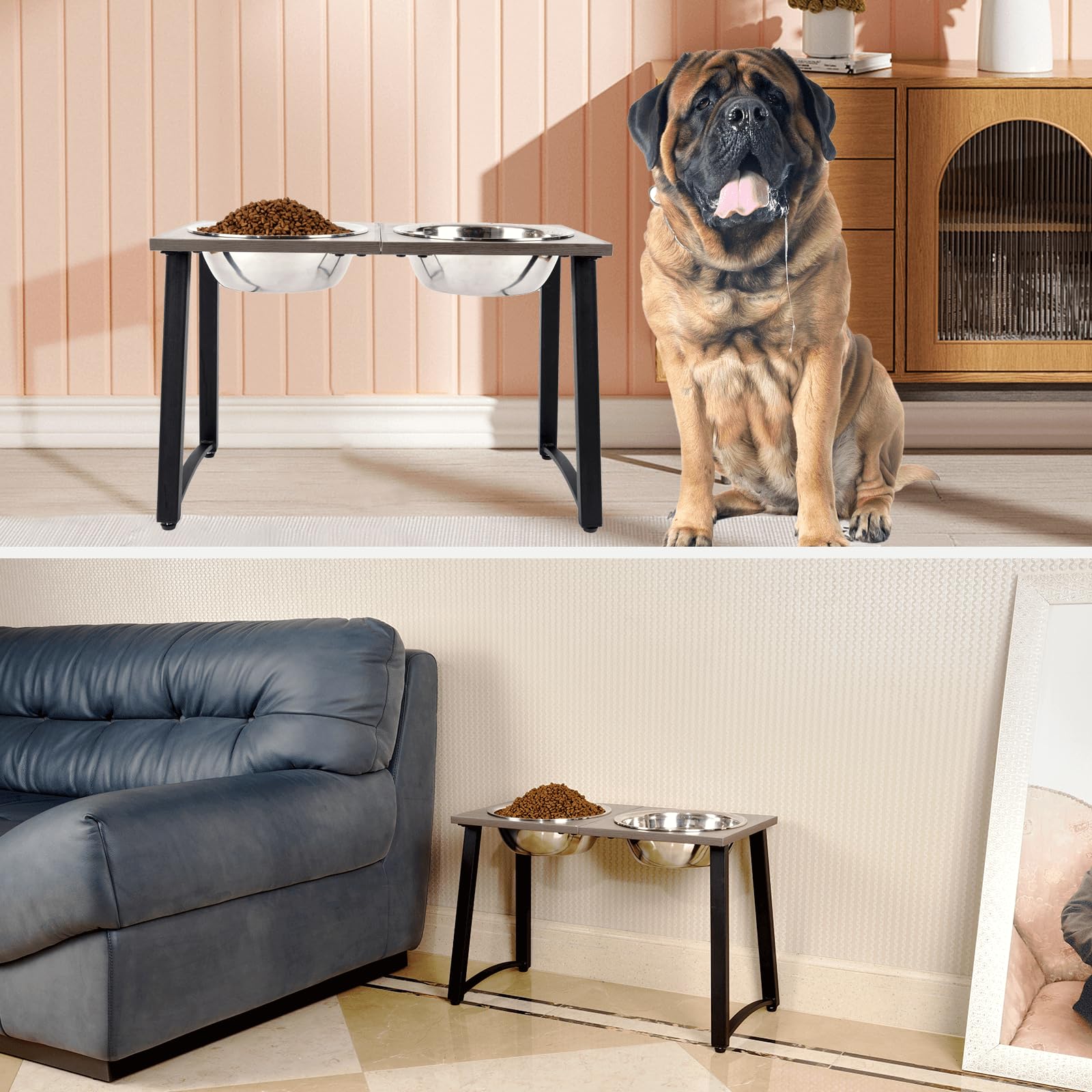ADENGL ideal for extra-large dogs needing generous feeding space.