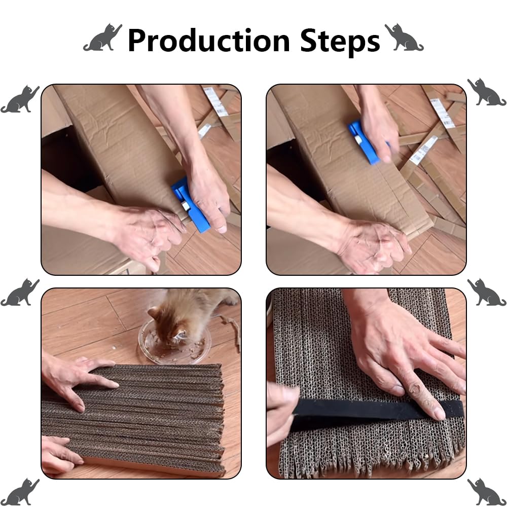 Aderroo Cardboard Cutter shows built-in blade safety for safer DIY cardboard work.