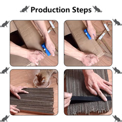 Aderroo Cardboard Cutter shows built-in blade safety for safer DIY cardboard work.