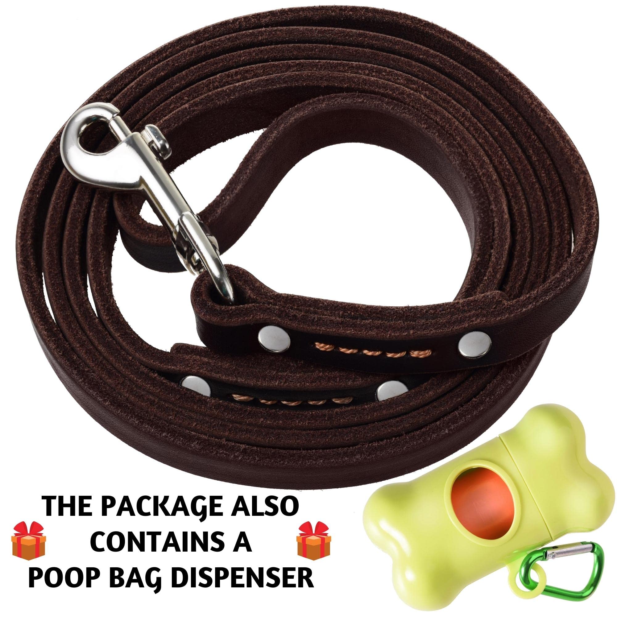 ADITYNA trusted-quality handmade-leash highlights warranty and family craftsmanship.