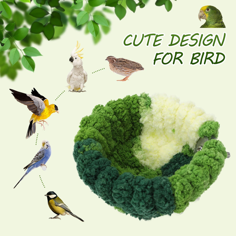 Admaison bird nest inside cage closeup highlights opening and diameter for small birds