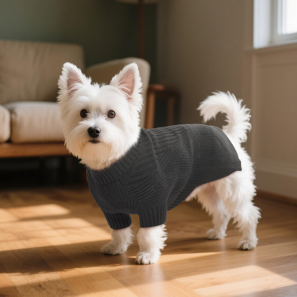 ADNIKIA dog medium sweater soft acrylic fabric that’s machine washable