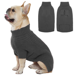 ADNIKIA dog medium sweater close-up of warm knit texture for cozy warmth