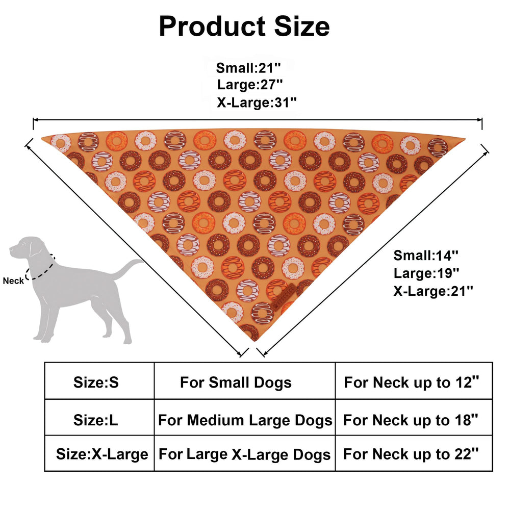 ADOGGYGO adjustable-fit bandana demonstrates easy tying for comfort
