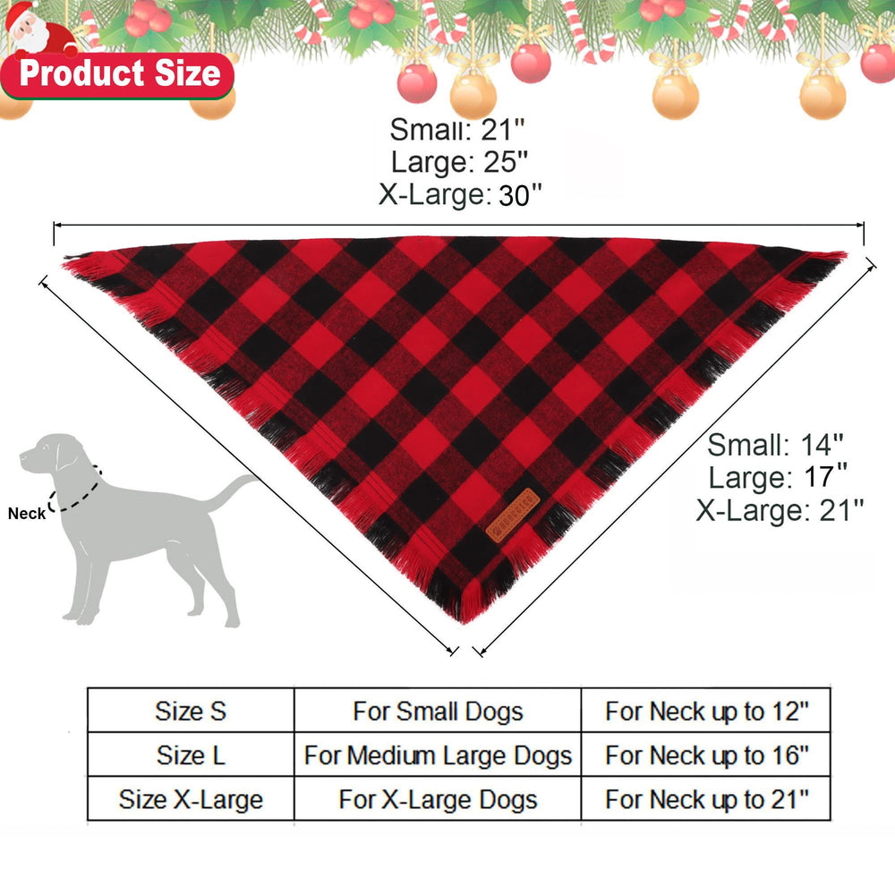 ADOGGYGO bandana on dog wearing style during holiday stroll