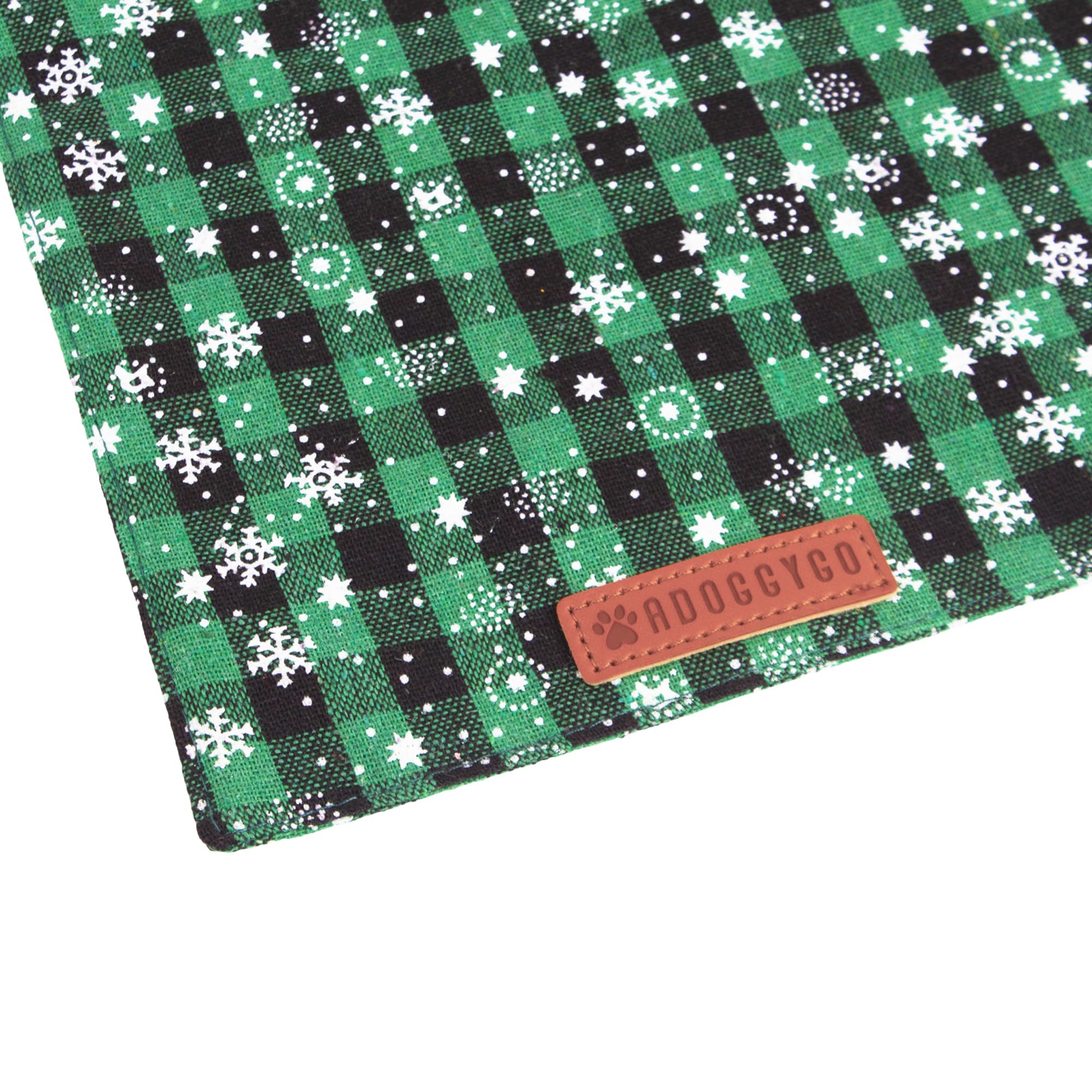ADOGGYGO Christmas scarf set ready for photoshoots and festive events.