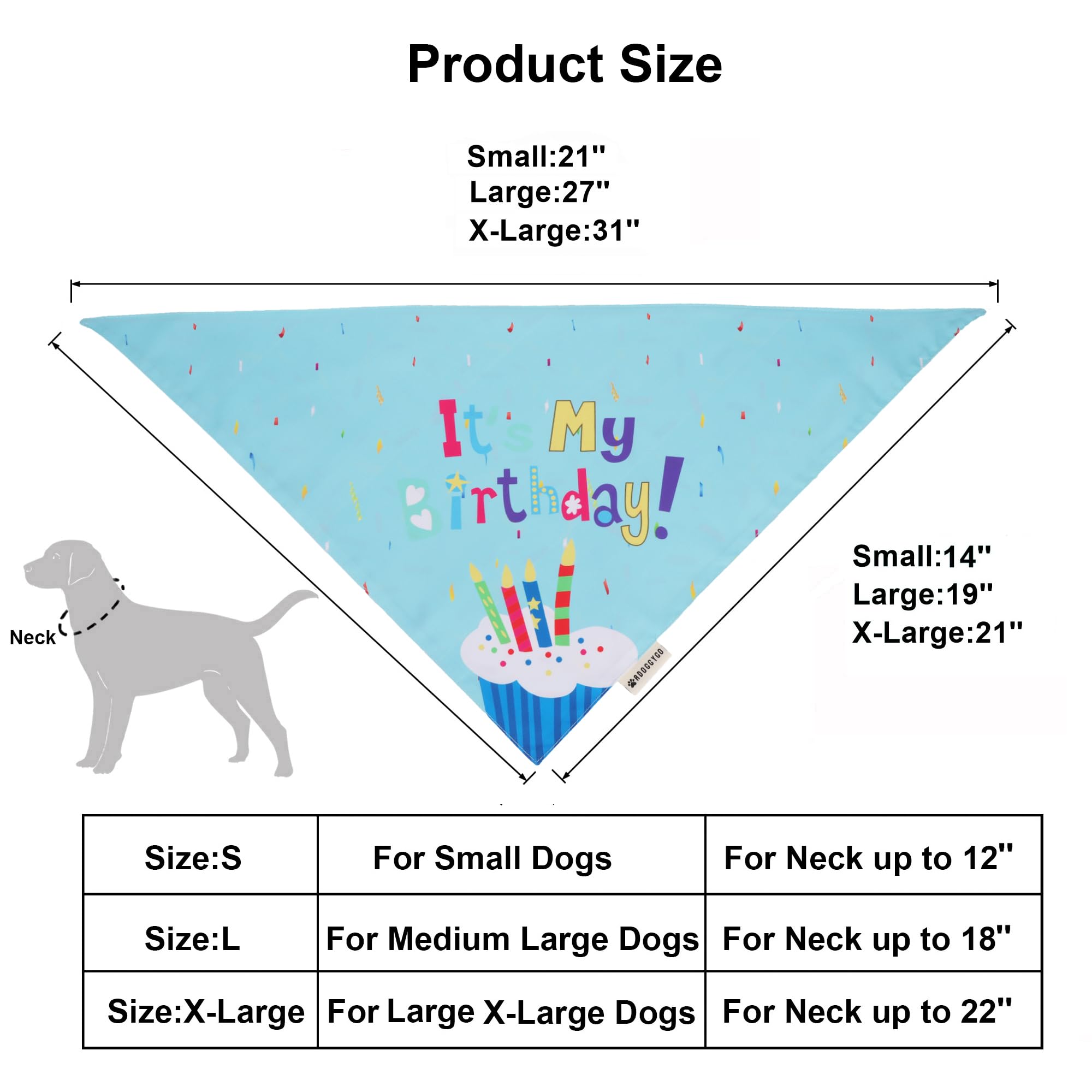 ADOGGYGO birthday numbers pack—versatile digits for DIY party labels on fur.