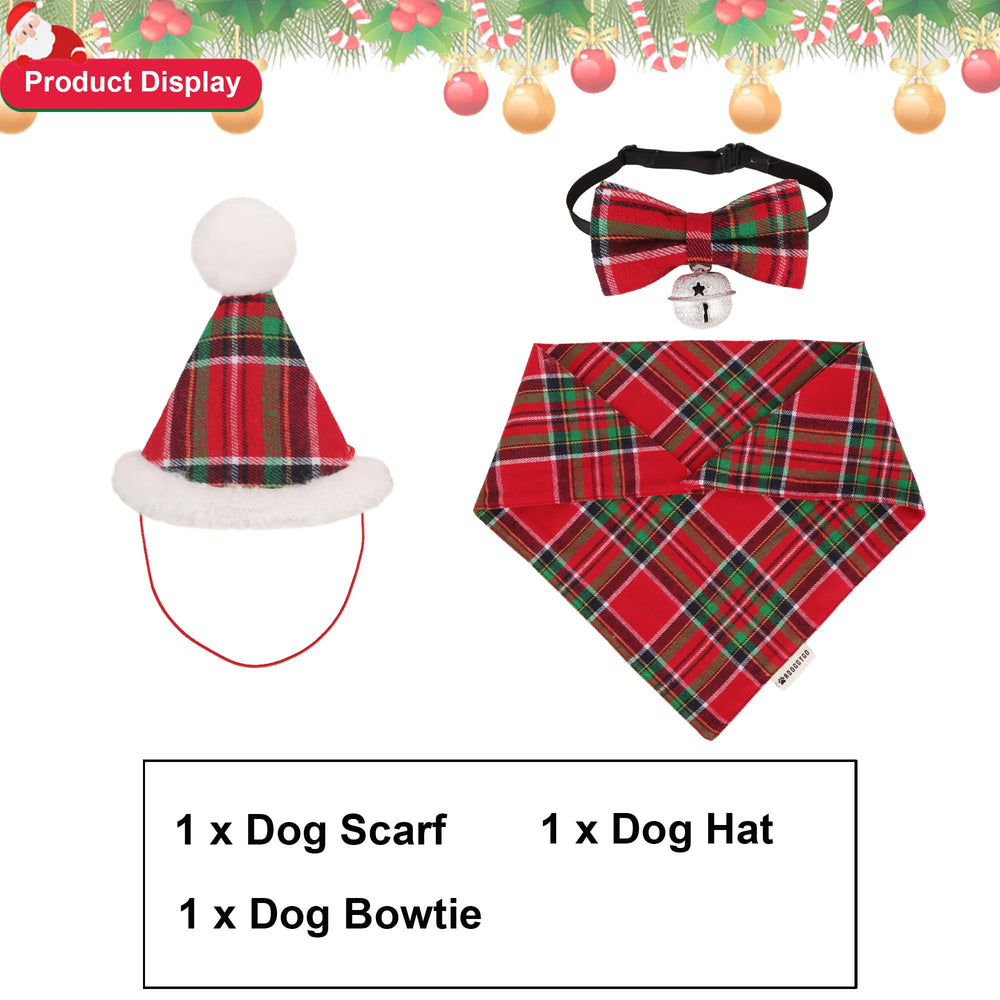 ADOGGYGO Christmas dog outfit model shows festive style for photoshoots