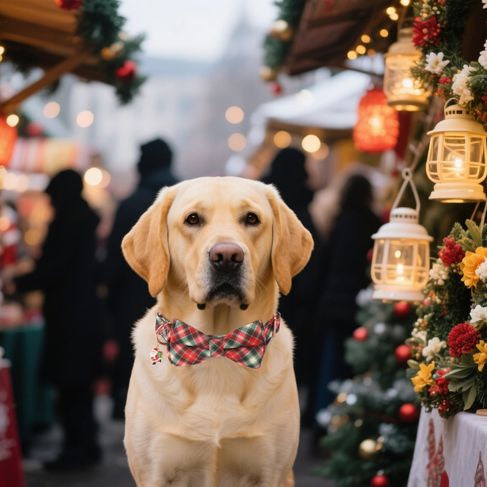 ADOGGYGO detachable bowtie adds holiday style without permanent modification